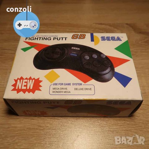 Джойстик за Sega Mega Drive 1/2 и Sega Genesis, снимка 2 - Аксесоари - 23854904