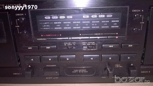 поръчан-Pioneer ct-w208r reverse/dolby bc nr-2 гнезда-внос швеицария, снимка 9 - Ресийвъри, усилватели, смесителни пултове - 15846282