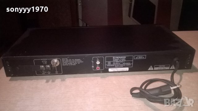 pioneer tx-1070 stereo tuner-made in japan-внос швеицария, снимка 14 - Ресийвъри, усилватели, смесителни пултове - 23858972