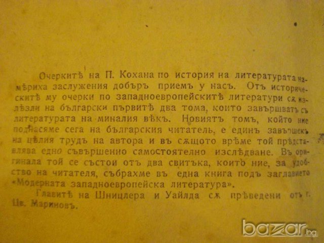 Книга "Модерната зап.-европейска лит.-Петр Кохан" - 270 стр., снимка 3 - Художествена литература - 8007369