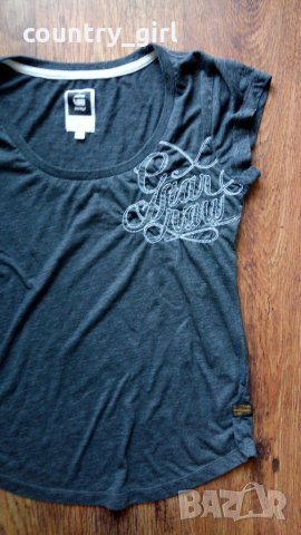 G-star - страхотна дамска тениска, снимка 3 - Тениски - 21850024