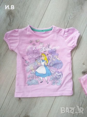 Бебешка тениска-рокля, снимка 2 - Бебешки рокли - 25569243