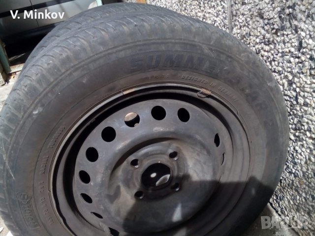 Летни гуми с джанти, снимка 6 - Гуми и джанти - 24716142