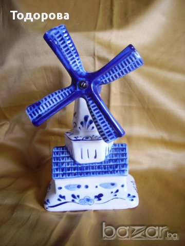 Порцеланова фигура-вятърна мелница, снимка 4 - Антикварни и старинни предмети - 13999253