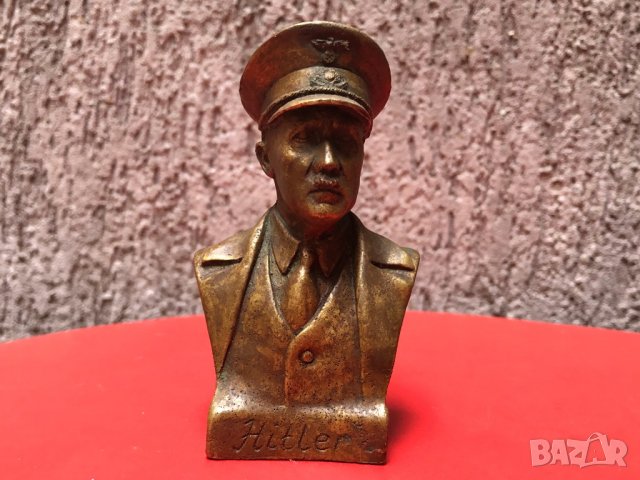 Бюст,статуетка,преспапие на А.Хитлер, снимка 3 - Антикварни и старинни предмети - 10425720