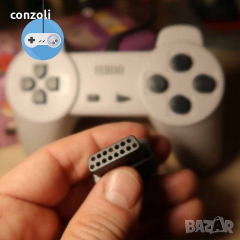 Джойстик за 8 битова конзола с широка букса (15 pin) - Комплект 2 броя, снимка 5 - Аксесоари - 23864697