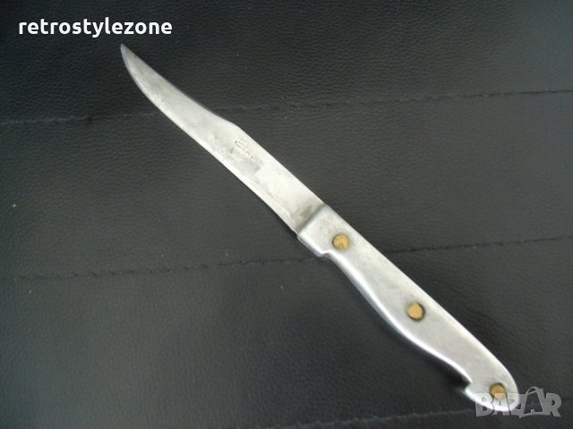 № 3041 стар нож - КООП Г.Д ШИПКА  - дължина 23 см , острие 12 см , снимка 3 - Други ценни предмети - 25628366