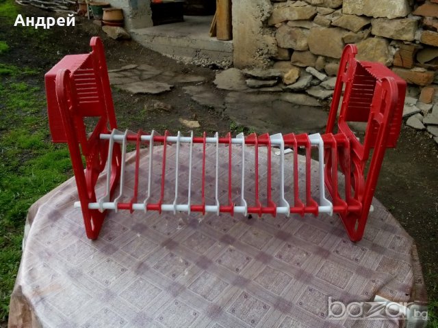 Стара сушилка за посуда, снимка 6 - Антикварни и старинни предмети - 21061892