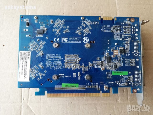 Видео карта  NVidia GeForce Galaxy 9500 GT PCI-E, снимка 6 - Видеокарти - 24570862