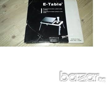 Нова маса за лаптоп с два вентилатора и подложка за мишка E-Table, снимка 3 - Лаптоп аксесоари - 11752539