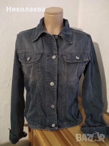 Дънково яке United Colors of Benetton,M., снимка 2 - Якета - 25265722