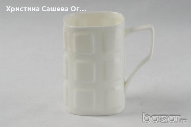 Чаша за кафе,чай или мляко -КОСТЕН ПОРЦЕЛАН