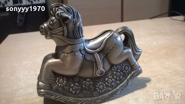 антика-кон/касичка-метален-14х12х6см-внос швеицария, снимка 10 - Колекции - 24323007