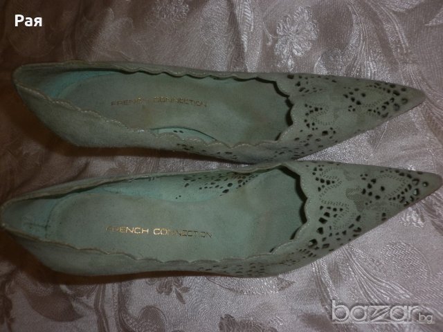 Елегантни дамски обувки French connection 100 % кожа , снимка 3 - Дамски обувки на ток - 18639675