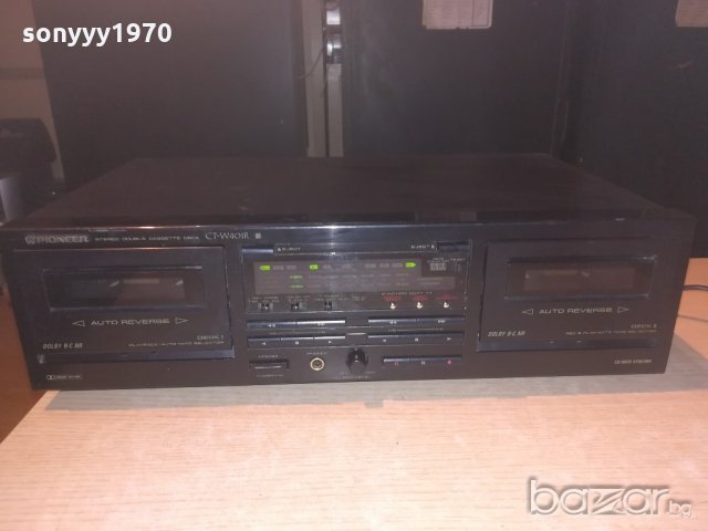 pioneer ct-w401r- deck-made in japan-внос швеицария, снимка 6 - Декове - 21157884