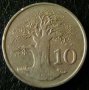 10 цента 1991, Зимбабве, снимка 1