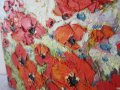 Макове, червени цветя... Мима / Art by MiMa, kartina, painting картина ___60, снимка 3