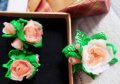 Колие и обеци Цветя (подарък луксозна кутия), снимка 5