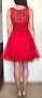 Бална червена рокля, снимка 4