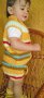 Ръчно плетен бебешки костюм жилетка и гащички пелена, снимка 3