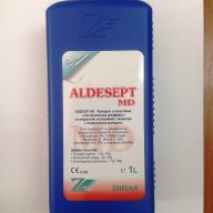 дезинфектант алдасепт 1 литър 15лв, снимка 1 - Маникюр и педикюр - 10804110