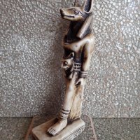 Египетска каменна статуетка от Луксор, снимка 3 - Декорация за дома - 21146787