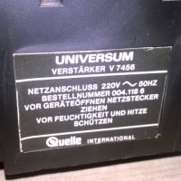 &universum v 7456-stereo amplifier-внос швеция, снимка 13 - Ресийвъри, усилватели, смесителни пултове - 25740732