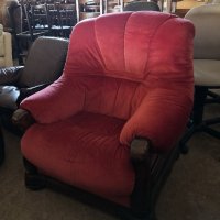 Стол - кресло - фотьойл- внос от Европа, снимка 2 - Дивани и мека мебел - 21309161
