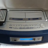 ⭐⭐⭐ █▬█ █ ▀█▀ ⭐⭐⭐ Panasonic RX-ED50 - преносима система със CD плеър, цифров тунер, 2 касети и AUX, снимка 2 - Аудиосистеми - 22675927