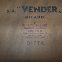 Оферта на италианската фирма "Vender" от 1941г. за тежки машини, снимка 2 - Други ценни предмети - 25906468