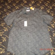 Мъжка риза къс ръкав Calvin Clain, снимка 2 - Ризи - 13465555