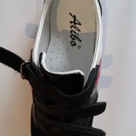 Детски обувки от естествена кожа с лепенки, ортопедични, снимка 4 - Детски маратонки - 9667716