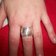 сребърен пръстен, снимка 2 - Пръстени - 10936298