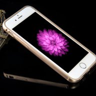 IPHONE SE Iphone 5S 6 5.5 и 4.7 Кейс и стъклен протектор- алуминий и акрил лукс 100% защита, снимка 10 - Фолия, протектори - 10333325