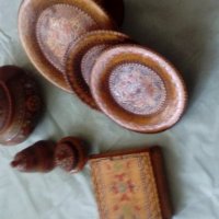 Съдове от дърво, снимка 2 - Антикварни и старинни предмети - 22243762