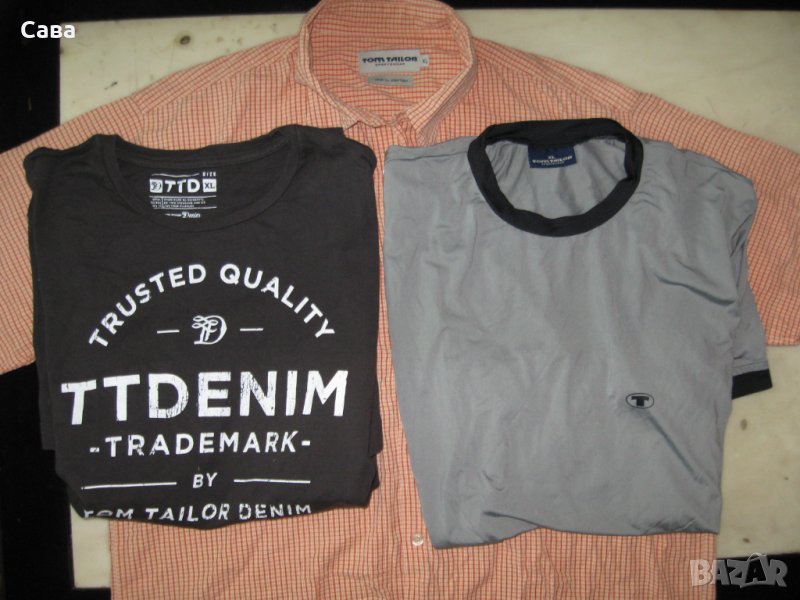 Тениски и риза TOM TAILOR   мъжки,Л-ХЛ, снимка 1