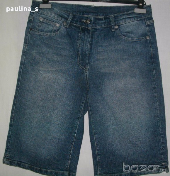 Еластични дънкови бермуди ”Gina Benotti”original brand / универсален размер, снимка 1