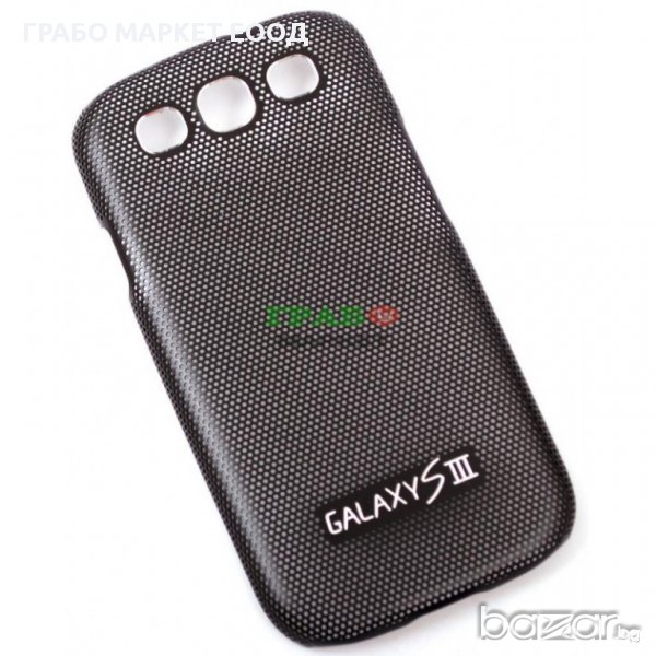 Калъф за телефон метален за Samsung 3 - черен, снимка 1
