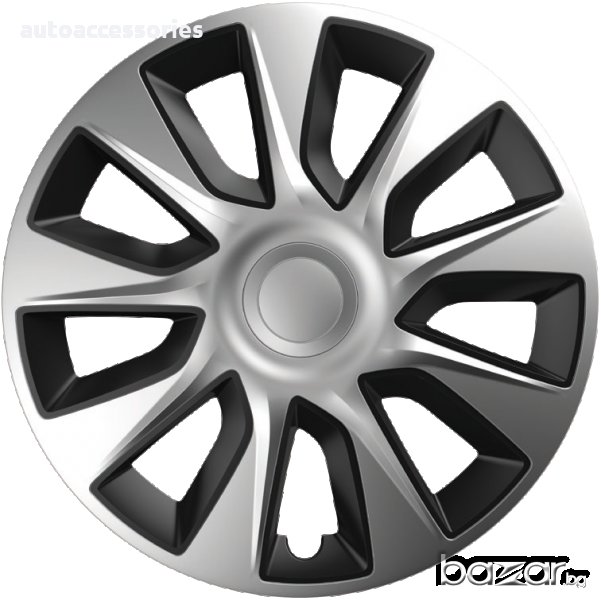 Тас автомобилен Versaco двуцветен Stratos Silver & Black, снимка 1