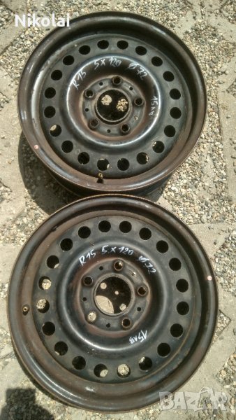 2бр джанти за BMW 6JR15 5x120 ET42 с отвор 72,6мм, снимка 1