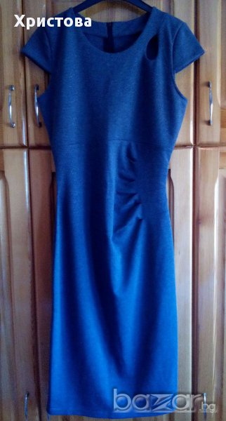 Сива стилна рокля,M., снимка 1