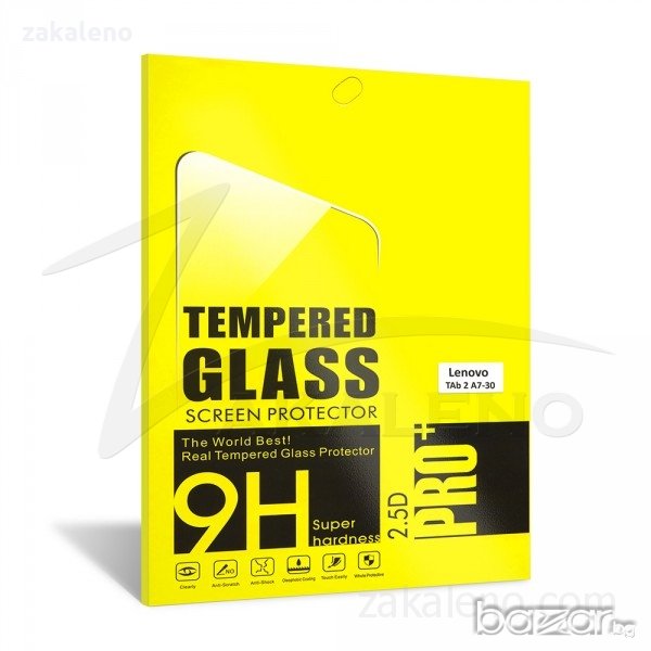 Закалено стъкло, протектор за дисплей, стъклен протектор за Lenovo Tab 2 A7-30, снимка 1