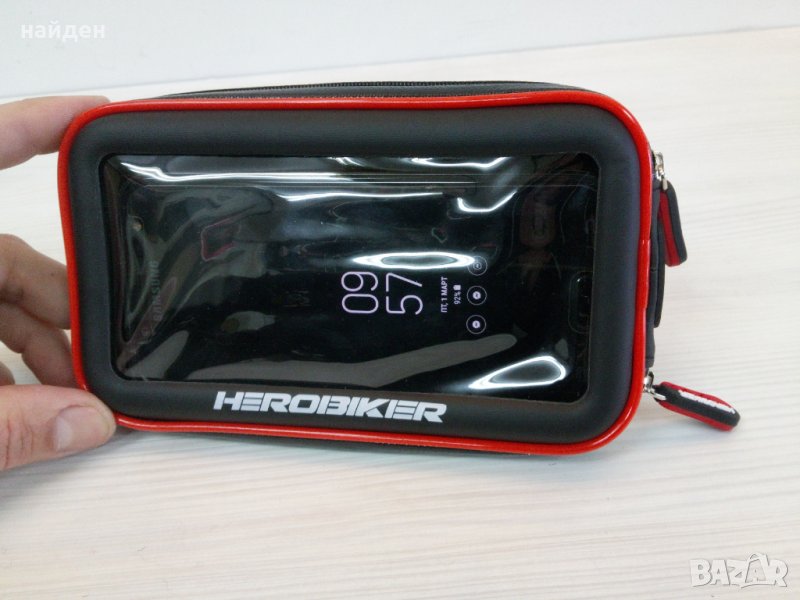 Водоустойчив калъф за телефон или навигация, снимка 1