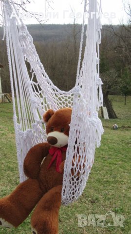 Люлка-ръчно плетена, снимка 4 - Градински мебели, декорация  - 24752157