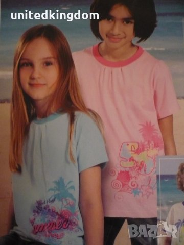 Две чисто нови детски тениски-134/140 см.-100% памук-подходящи за подарък, снимка 6 - Детски тениски и потници - 23786171
