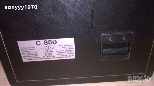 canton c850 80w-made in frg-33x22x19см-внос швеицария, снимка 14 - Тонколони - 21945356