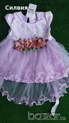 Роклички за 9м, 1г и 2г, снимка 4 - Бебешки рокли - 20857621