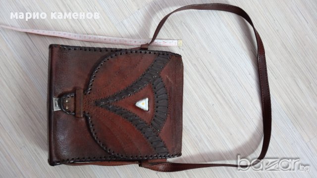 Арт чанта - ест. кожа чисто НОВА, снимка 3 - Чанти - 11115092