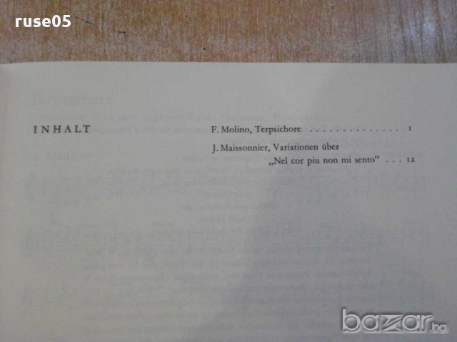 Книга "Französische Gitarremusik des 19.Jahrhunderst"-16 стр, снимка 2 - Специализирана литература - 15948590