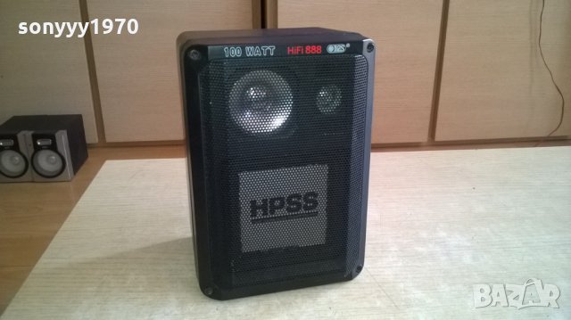 100watt hifi-метална тонколона-внос швеицария, снимка 2 - Тонколони - 24904017